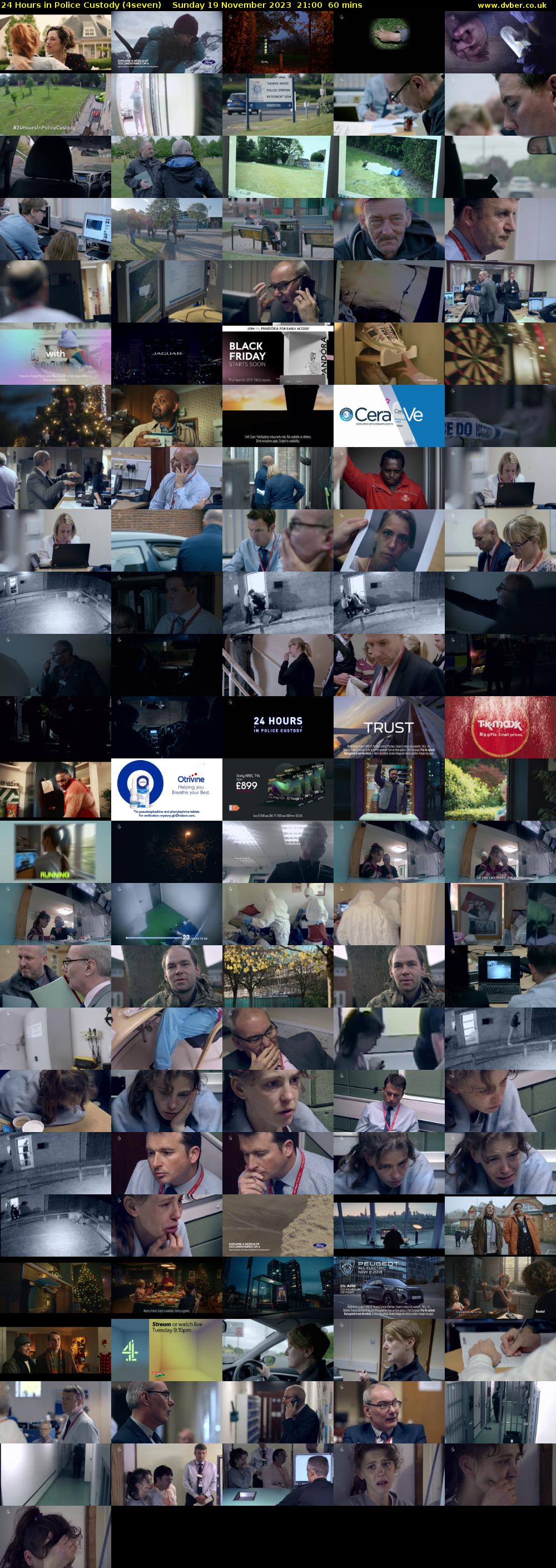 24 Hours in Police Custody (4seven) Sunday 19 November 2023 21:00 - 22:00