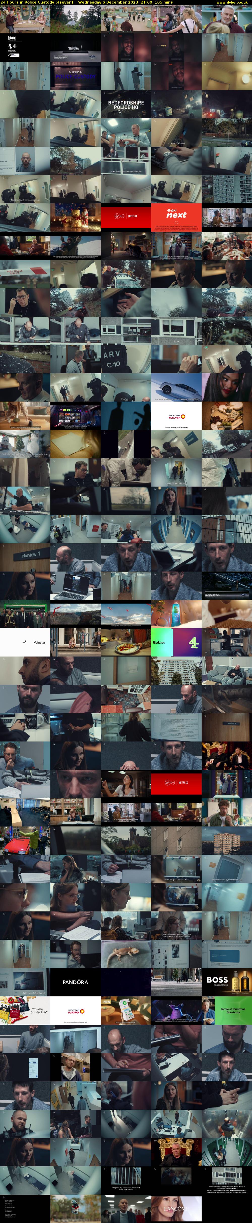 24 Hours in Police Custody (4seven) Wednesday 6 December 2023 21:00 - 22:45