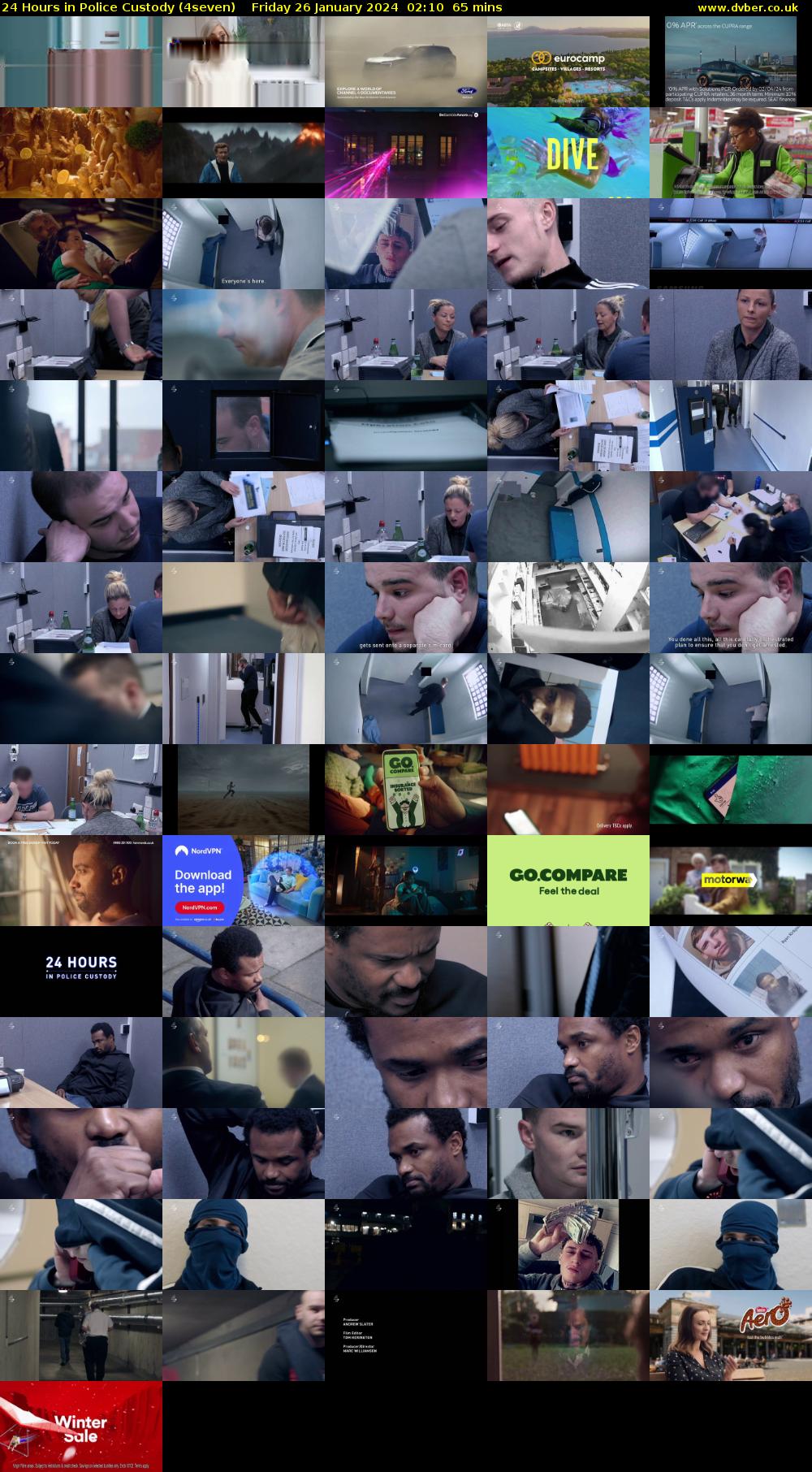 24 Hours in Police Custody (4seven) Friday 26 January 2024 02:10 - 03:15