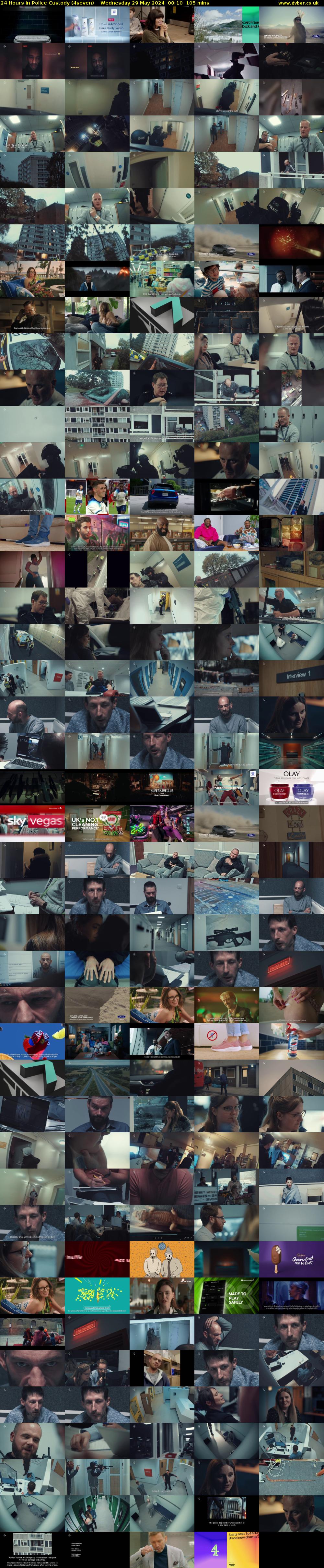 24 Hours in Police Custody (4seven) Wednesday 29 May 2024 00:10 - 01:55