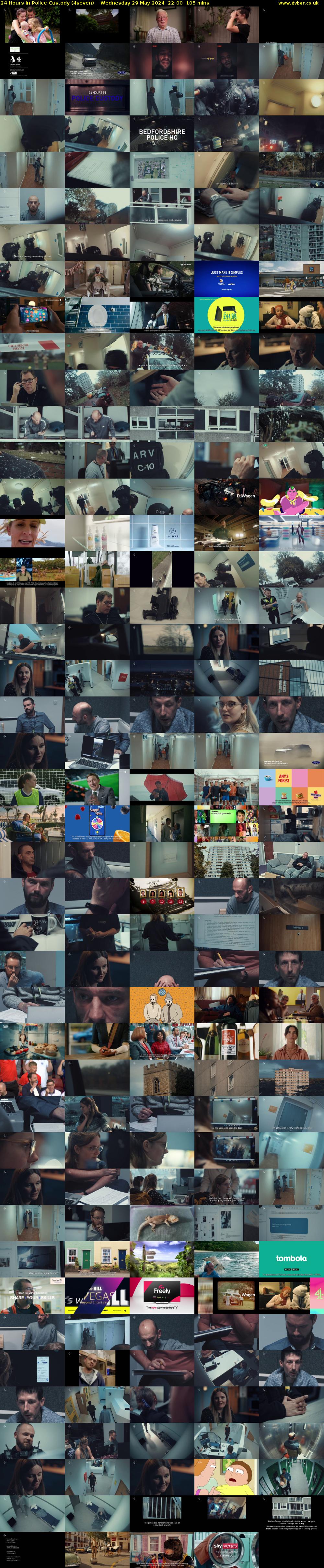 24 Hours in Police Custody (4seven) Wednesday 29 May 2024 22:00 - 23:45