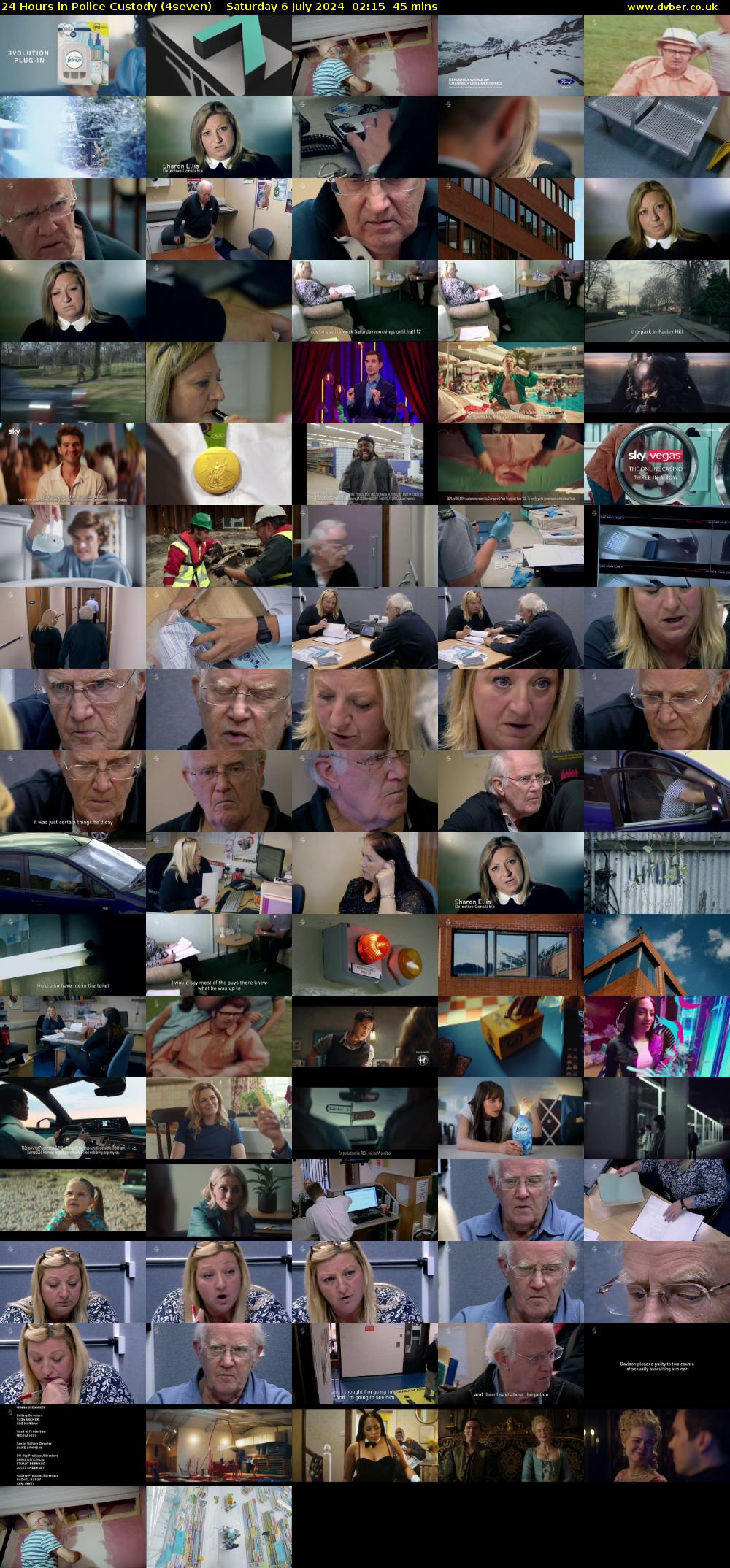 24 Hours in Police Custody (4seven) Saturday 6 July 2024 02:15 - 03:00