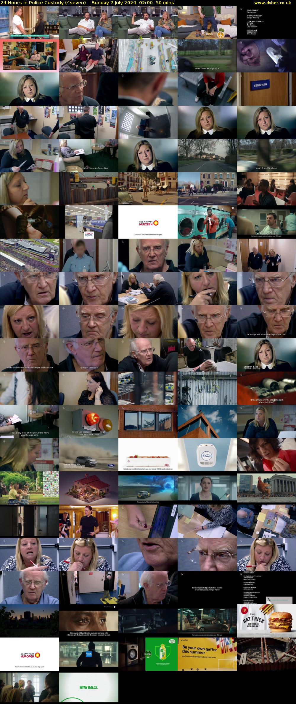24 Hours in Police Custody (4seven) Sunday 7 July 2024 02:00 - 02:50