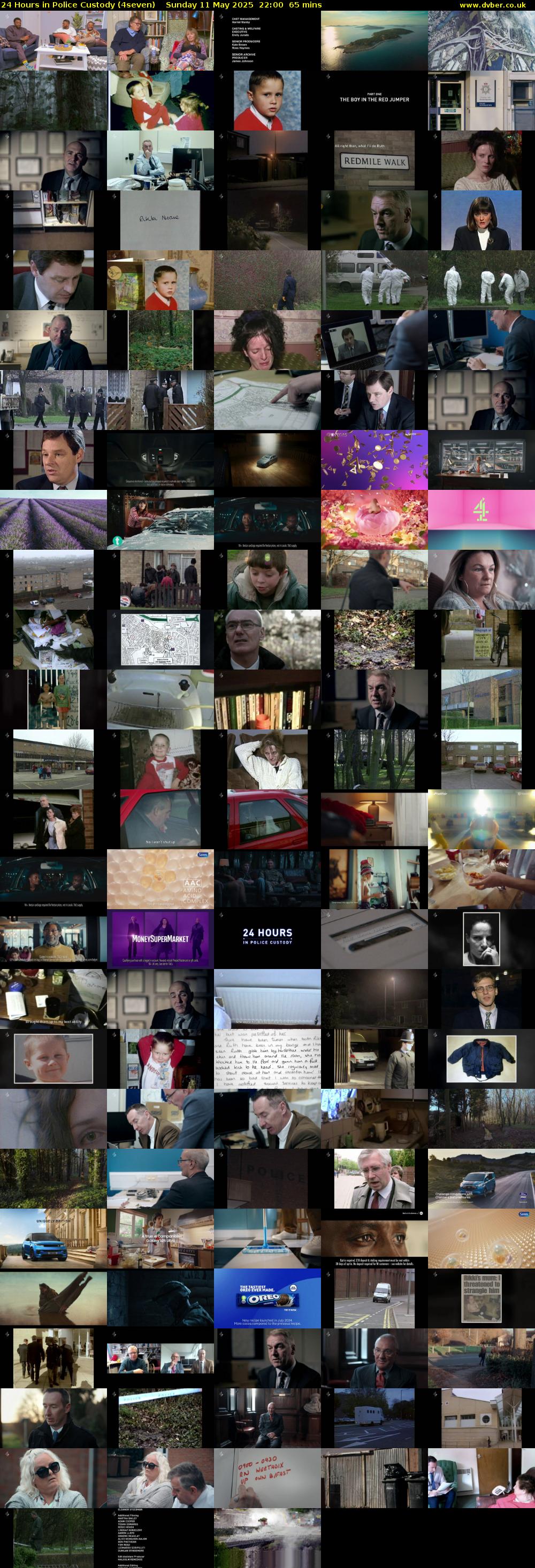 24 Hours in Police Custody (4seven) Sunday 11 May 2025 22:00 - 23:05