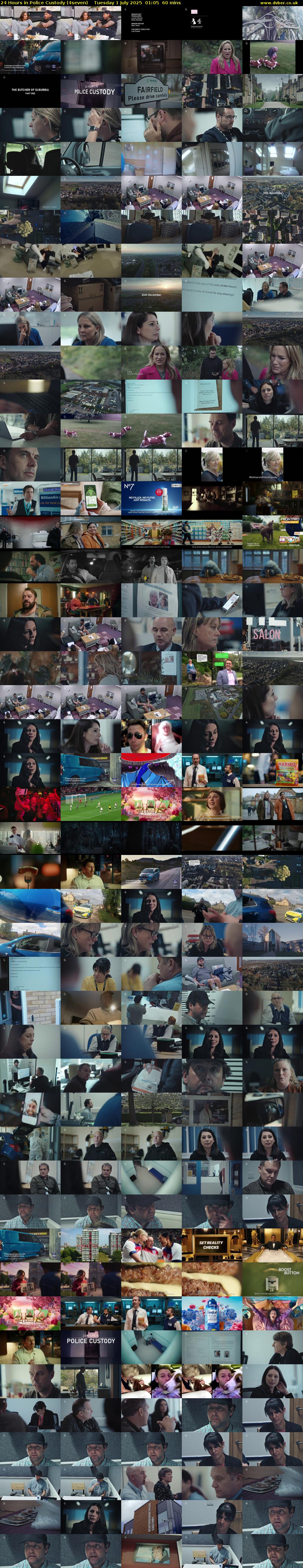 24 Hours in Police Custody (4seven) Tuesday 1 July 2025 01:05 - 02:05