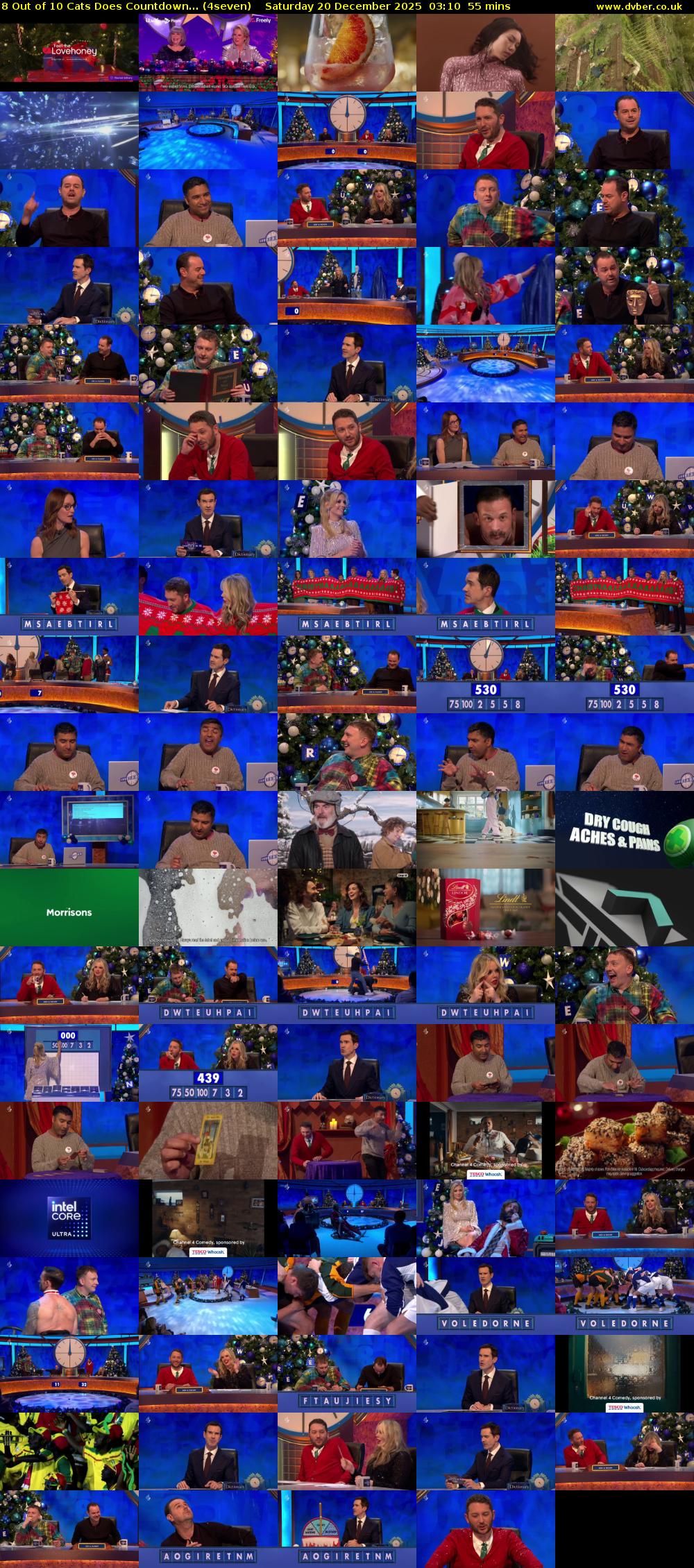 8 Out of 10 Cats Does Countdown... (4seven) Saturday 20 December 2025 03:10 - 04:05