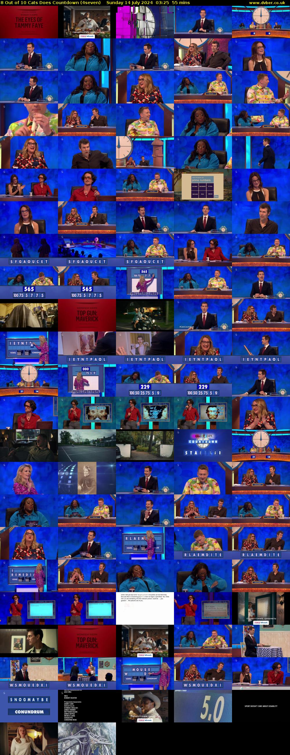 8 Out of 10 Cats Does Countdown (4seven) Sunday 14 July 2024 03:25 - 04:20