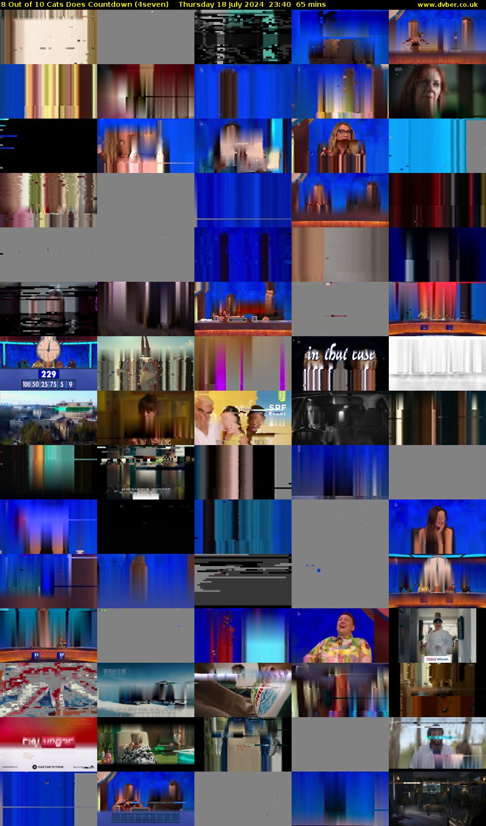 8 Out of 10 Cats Does Countdown (4seven) Thursday 18 July 2024 23:40 - 00:45