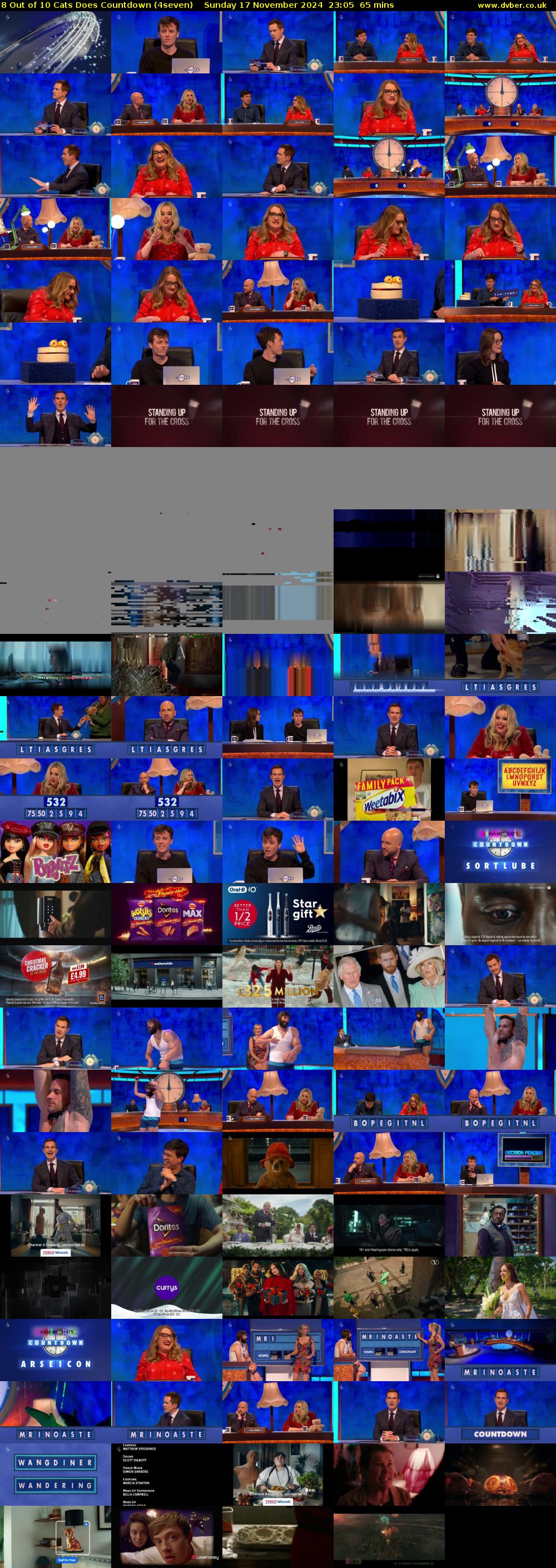 8 Out of 10 Cats Does Countdown (4seven) Sunday 17 November 2024 23:05 - 00:10