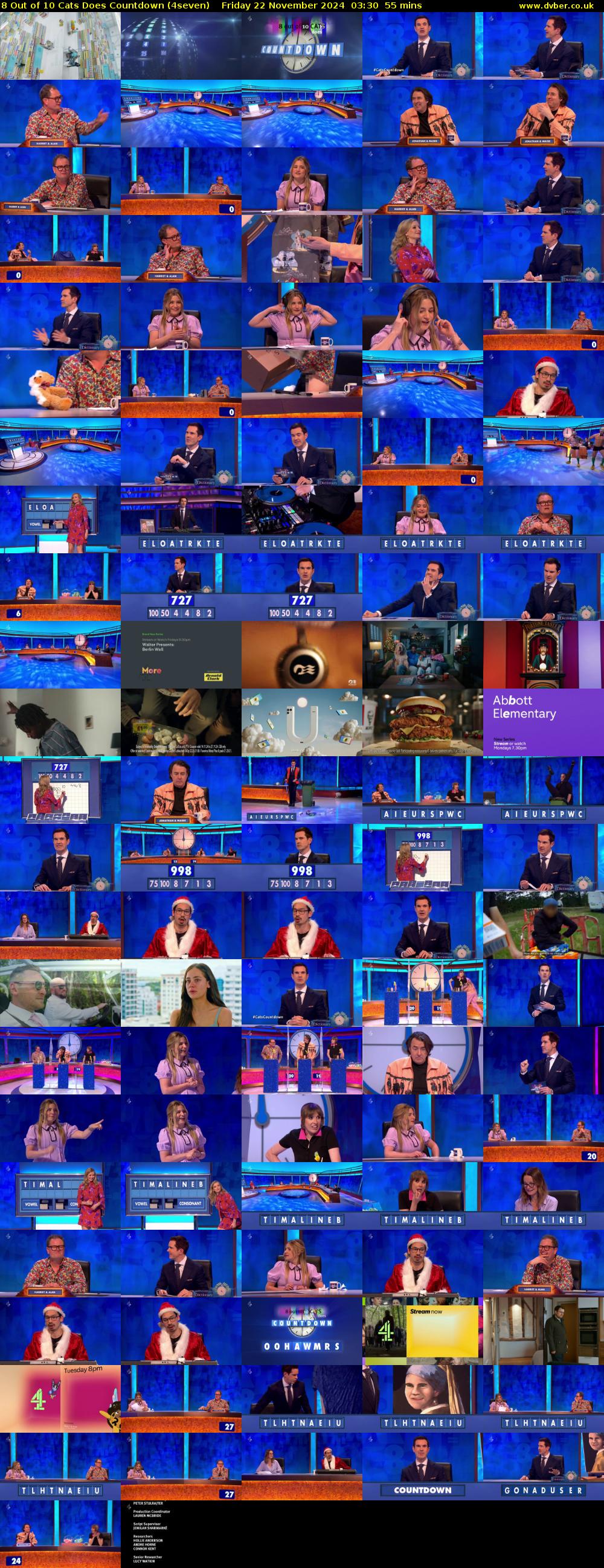 8 Out of 10 Cats Does Countdown (4seven) Friday 22 November 2024 03:30 - 04:25