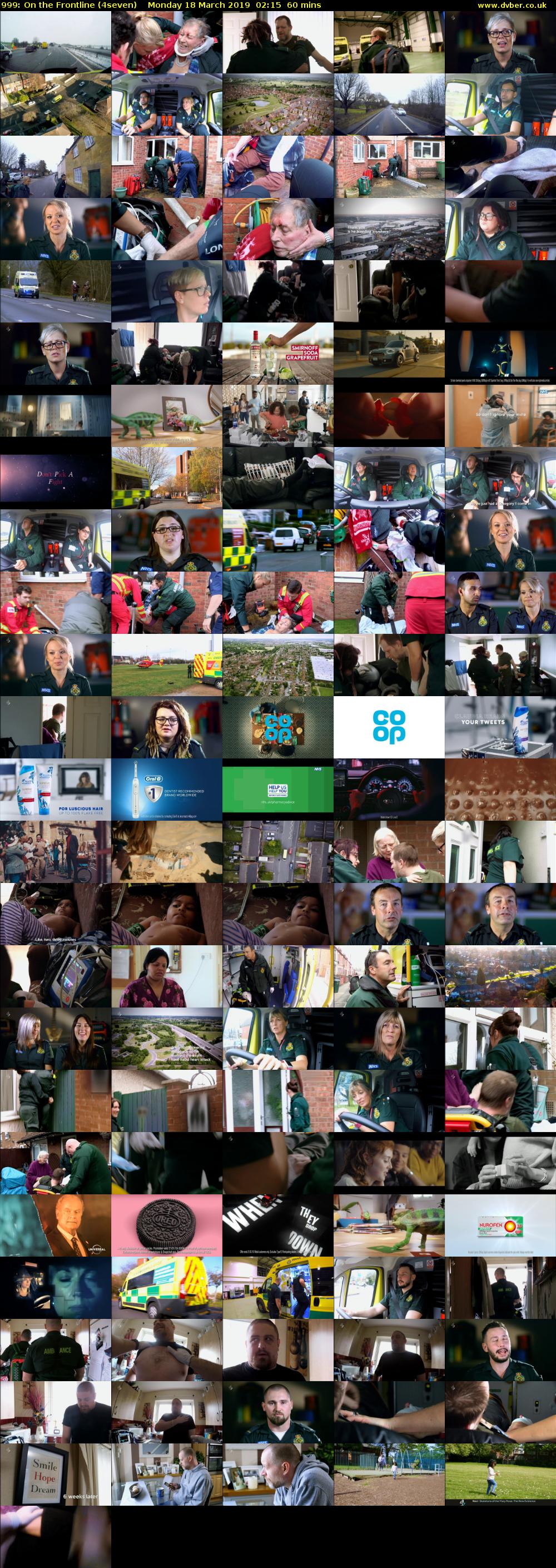 999: On the Frontline (4seven) Monday 18 March 2019 02:15 - 03:15