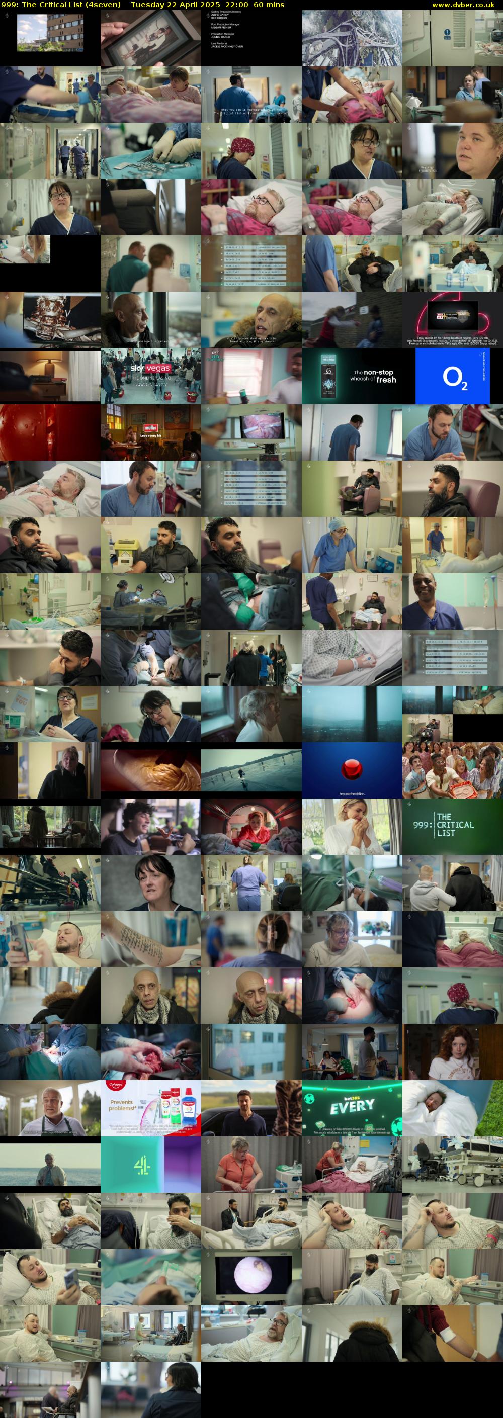 999: The Critical List (4seven) Tuesday 22 April 2025 22:00 - 23:00