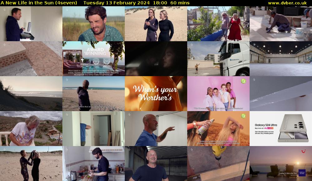 A New Life in the Sun (4seven) Tuesday 13 February 2024 18:00 - 19:00
