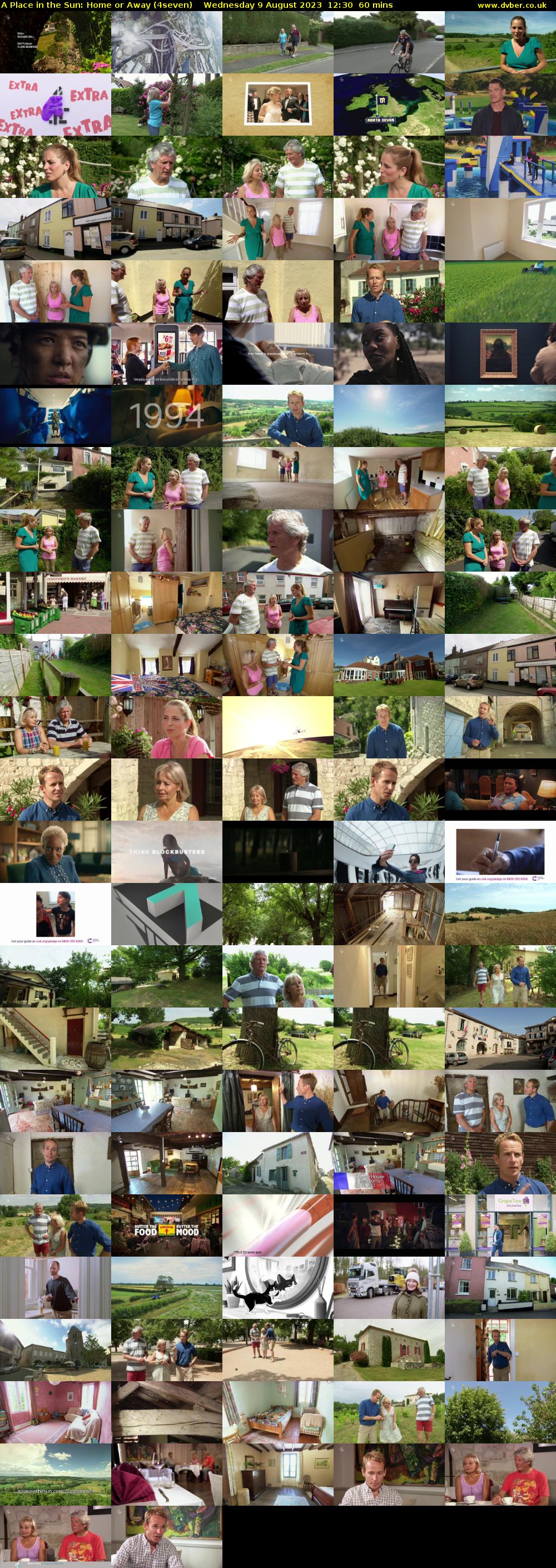 A Place in the Sun: Home or Away (4seven) Wednesday 9 August 2023 12:30 - 13:30