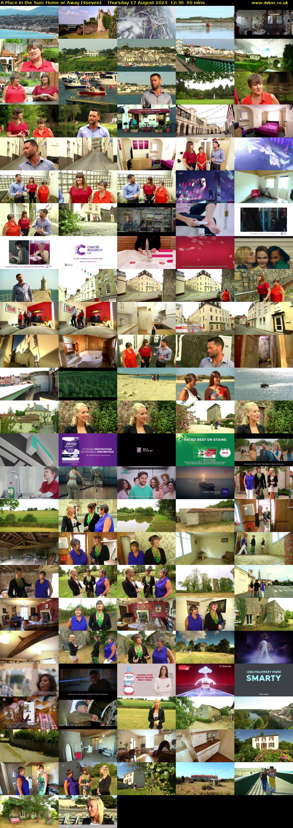 A Place in the Sun: Home or Away (4seven) Thursday 17 August 2023 12:30 - 13:30