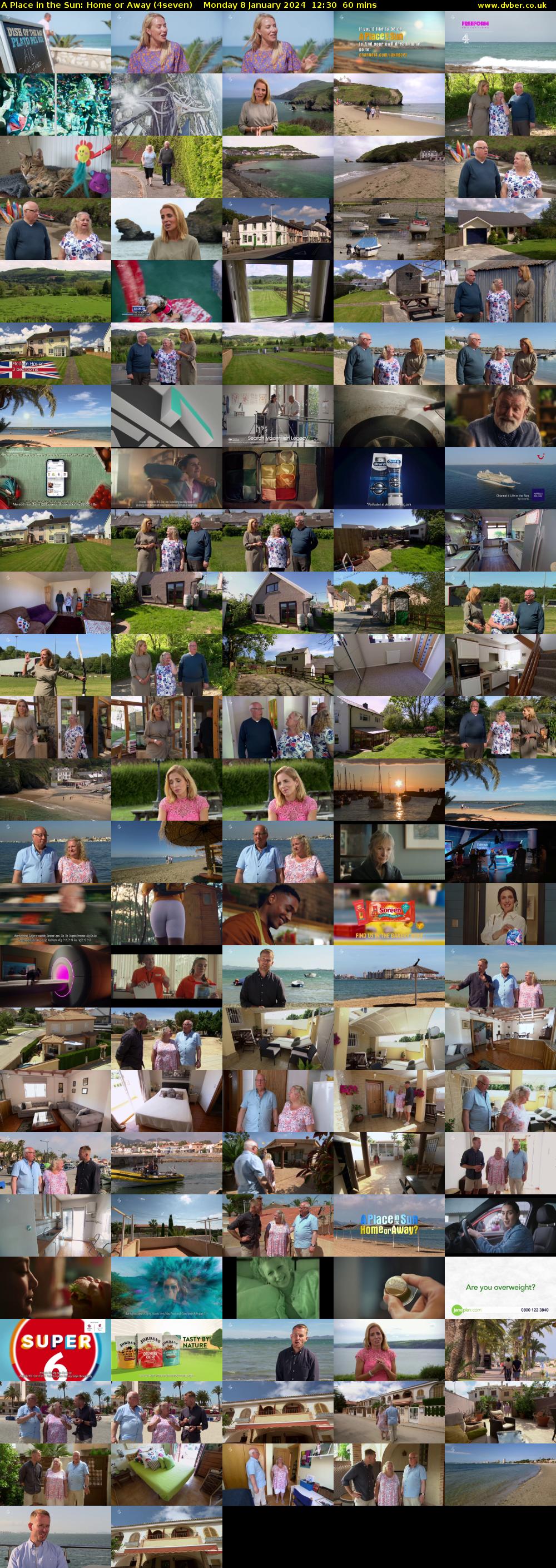 A Place in the Sun: Home or Away (4seven) Monday 8 January 2024 12:30 - 13:30