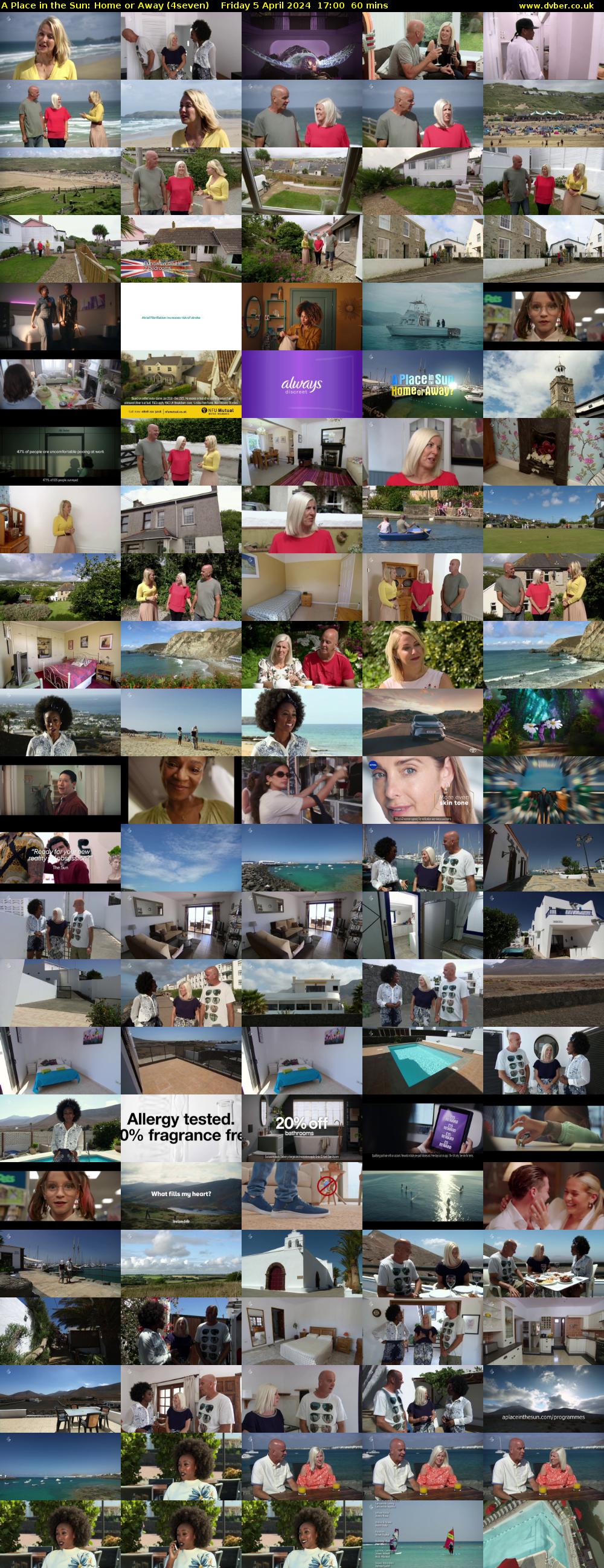 A Place in the Sun: Home or Away (4seven) Friday 5 April 2024 17:00 - 18:00