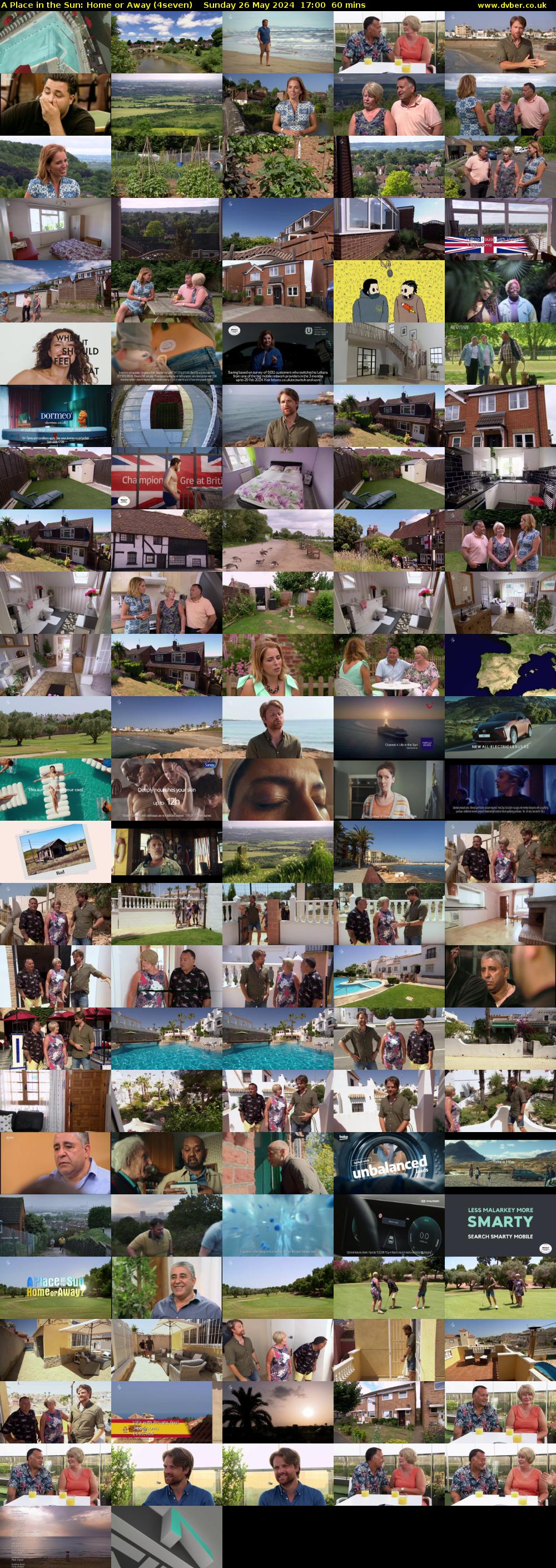 A Place in the Sun: Home or Away (4seven) Sunday 26 May 2024 17:00 - 18:00