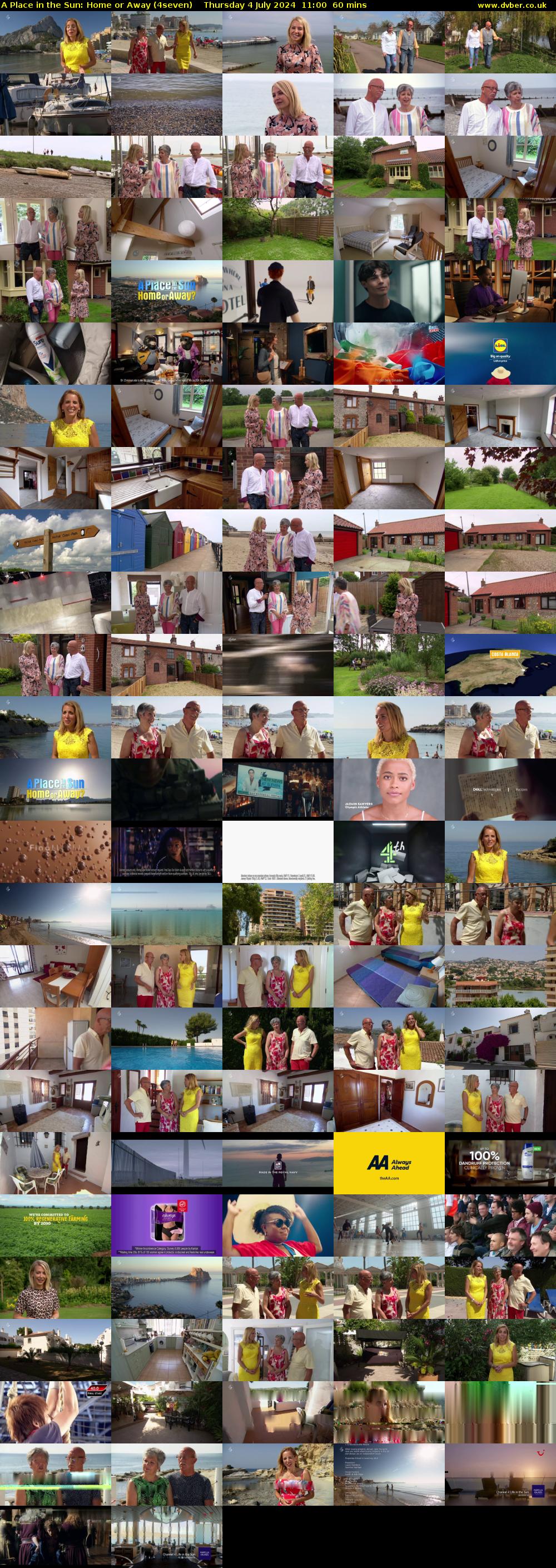 A Place in the Sun: Home or Away (4seven) Thursday 4 July 2024 11:00 - 12:00