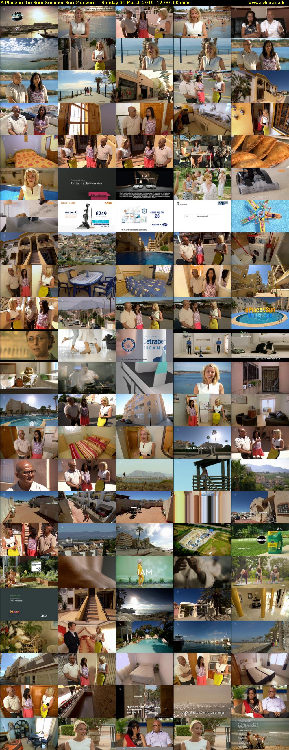 A Place in the Sun: Summer Sun (4seven) Sunday 31 March 2019 12:00 - 13:00