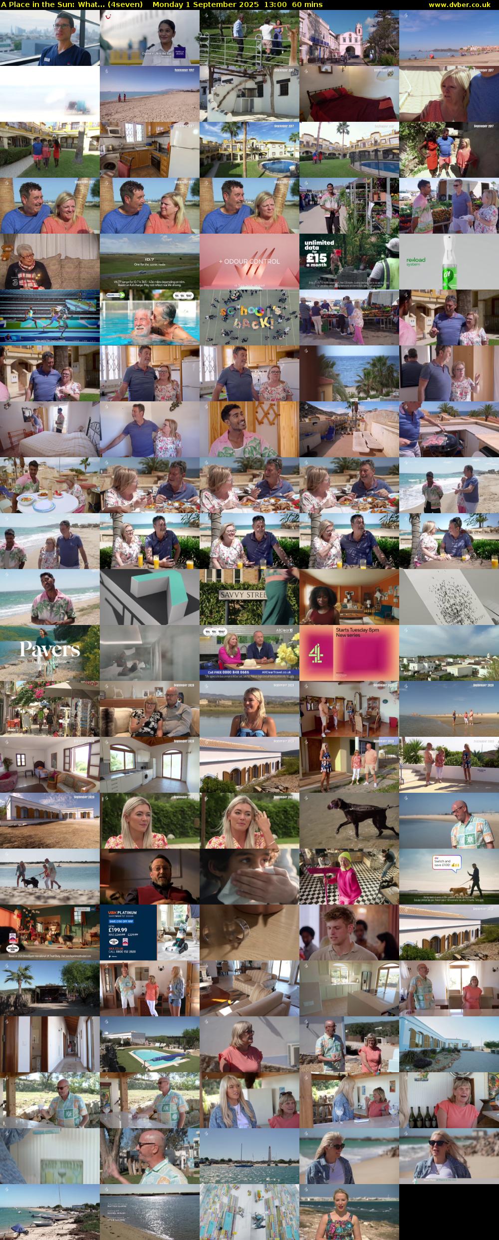 A Place in the Sun: What... (4seven) Monday 1 September 2025 13:00 - 14:00
