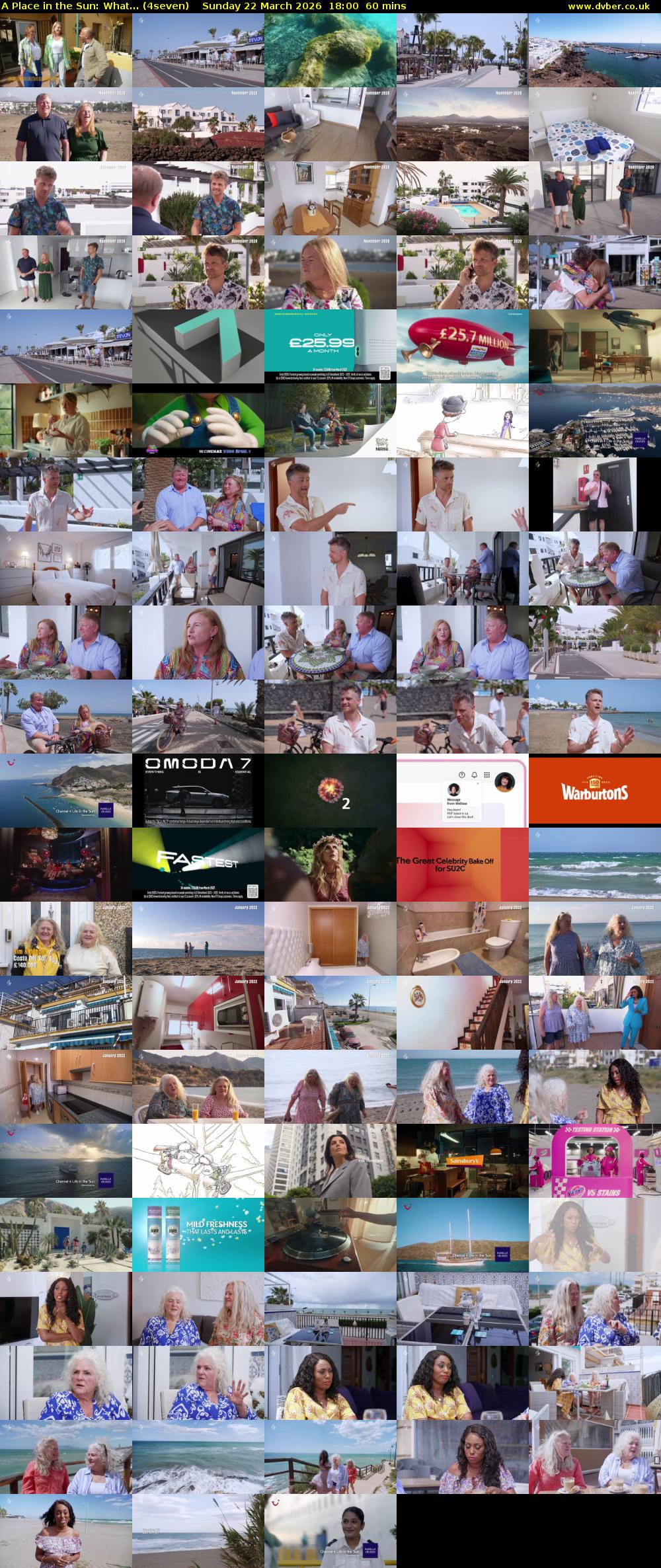 A Place in the Sun: What... (4seven) Sunday 22 March 2026 18:00 - 19:00