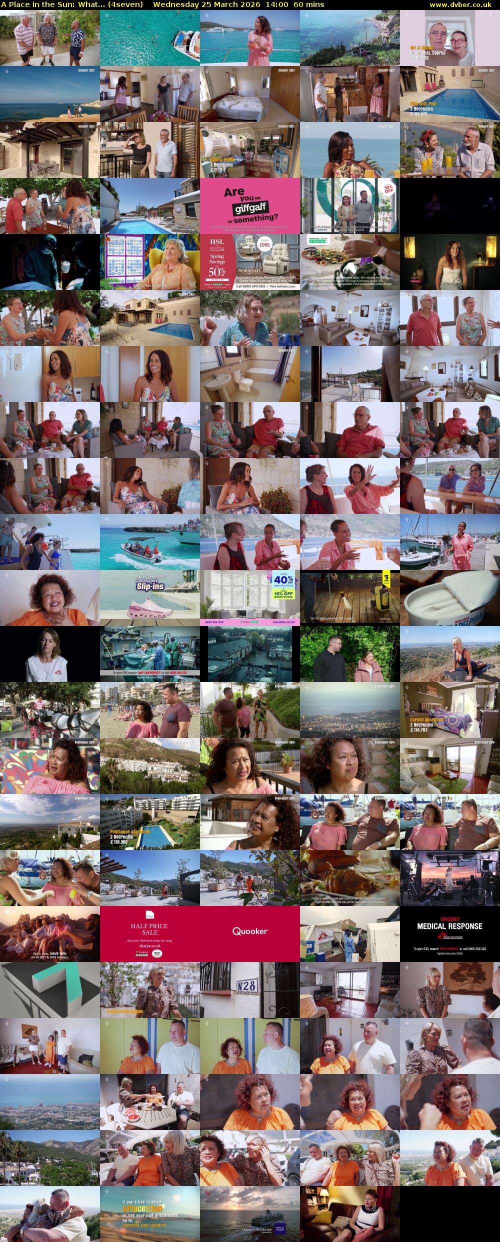 A Place in the Sun: What... (4seven) Wednesday 25 March 2026 14:00 - 15:00