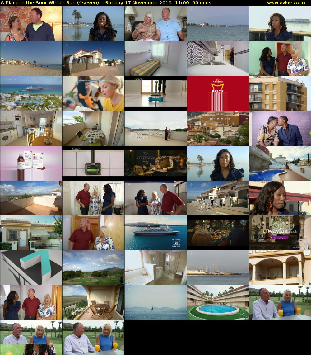 A Place in the Sun: Winter Sun (4seven) Sunday 17 November 2019 11:00 - 12:00