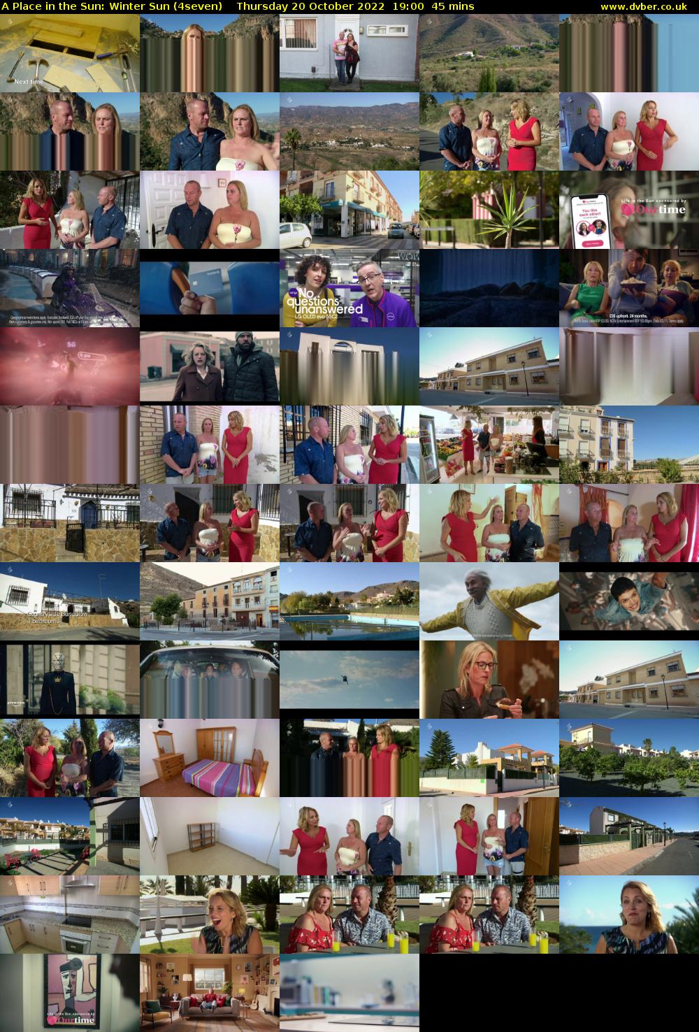 A Place in the Sun: Winter Sun (4seven) Thursday 20 October 2022 19:00 - 19:45
