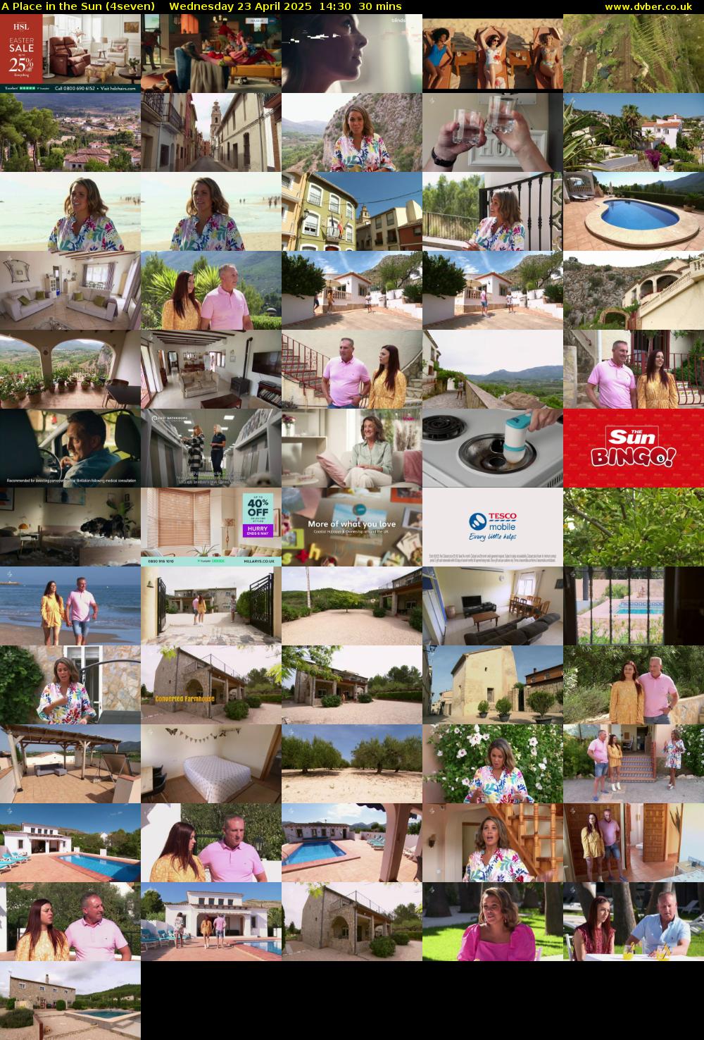 A Place in the Sun (4seven) Wednesday 23 April 2025 14:30 - 15:00