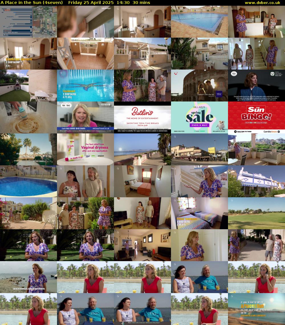 A Place in the Sun (4seven) Friday 25 April 2025 14:30 - 15:00