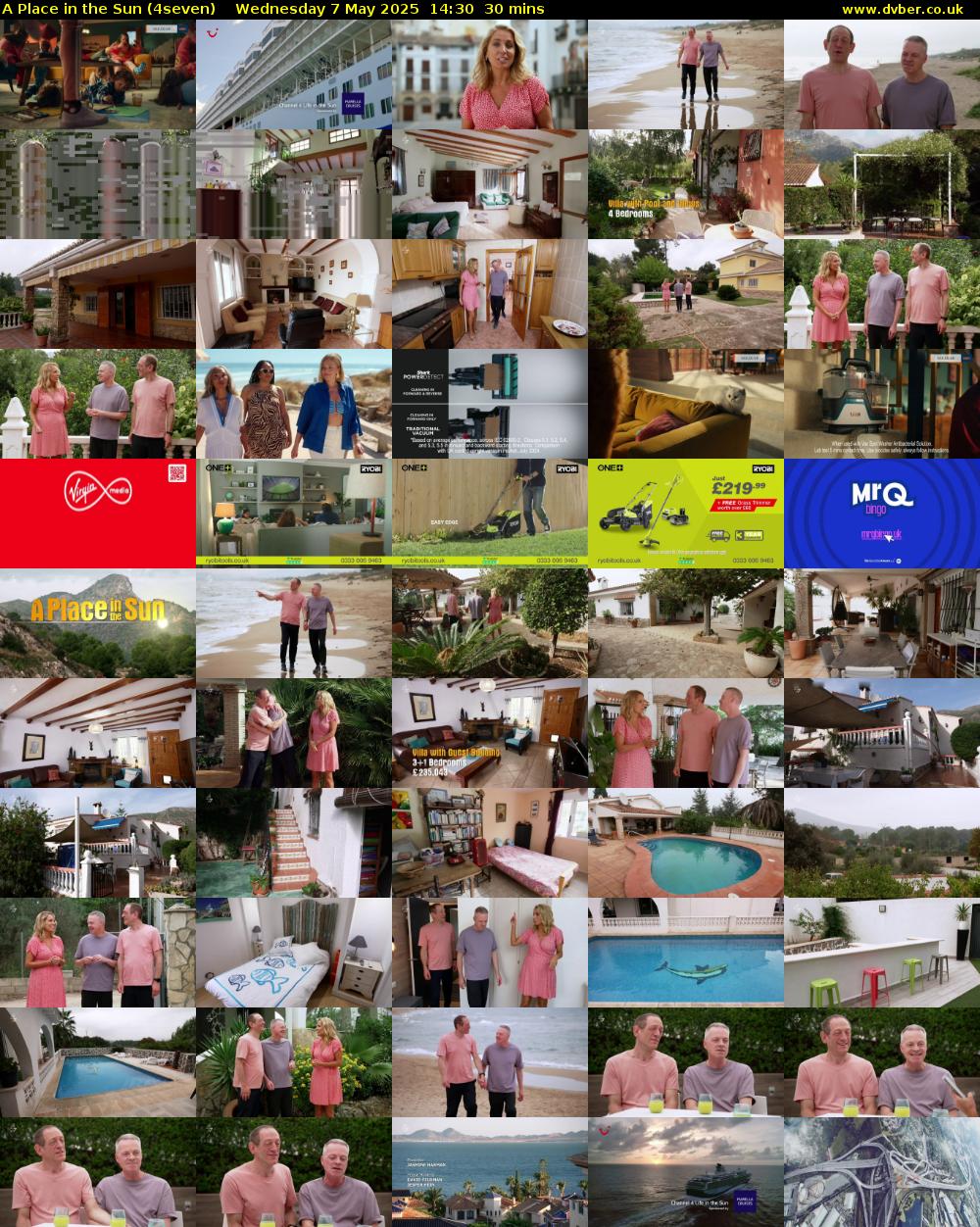 A Place in the Sun (4seven) Wednesday 7 May 2025 14:30 - 15:00