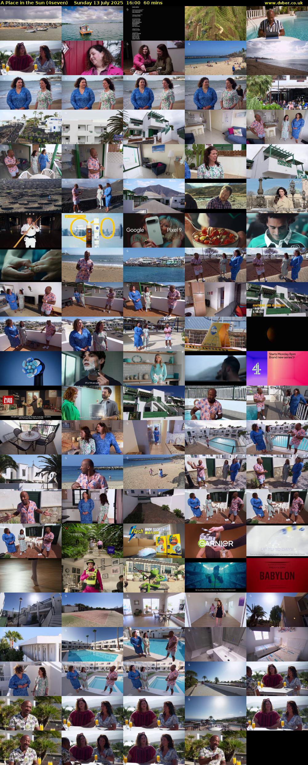 A Place in the Sun (4seven) Sunday 13 July 2025 16:00 - 17:00