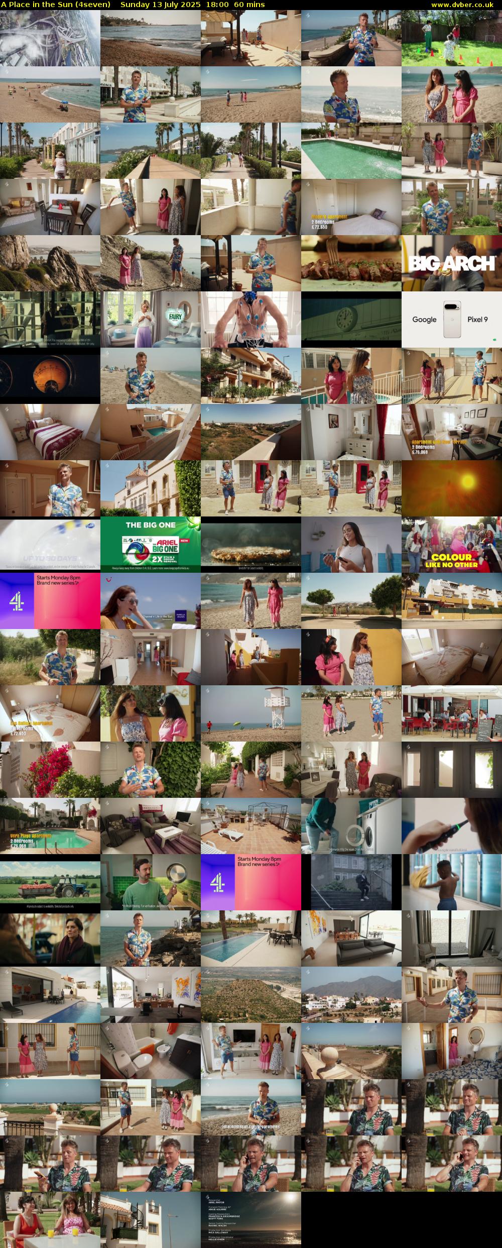 A Place in the Sun (4seven) Sunday 13 July 2025 18:00 - 19:00