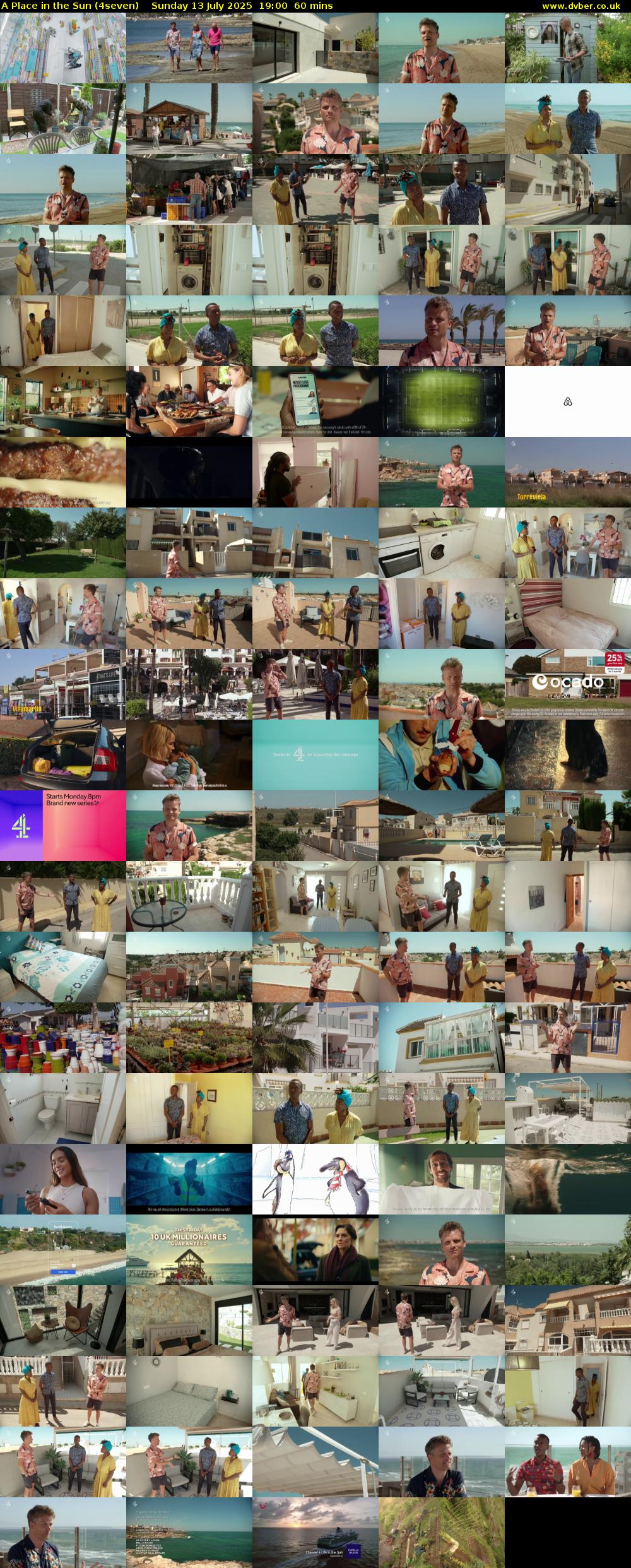 A Place in the Sun (4seven) Sunday 13 July 2025 19:00 - 20:00