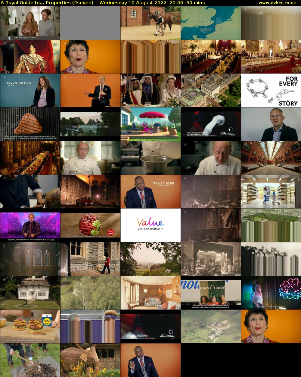 A Royal Guide to... Properties (4seven) Wednesday 10 August 2022 20:00 - 21:00