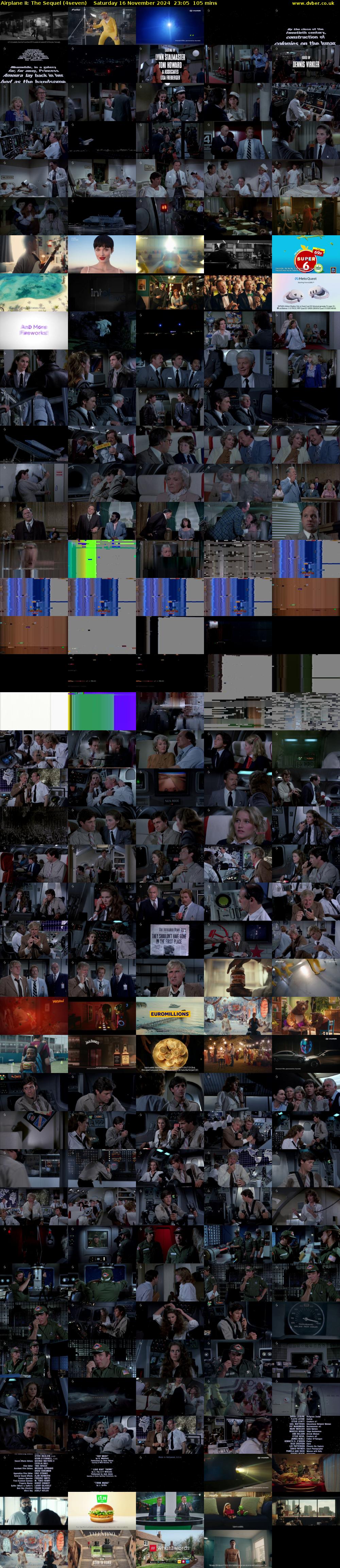 Airplane II: The Sequel (4seven) Saturday 16 November 2024 23:05 - 00:50