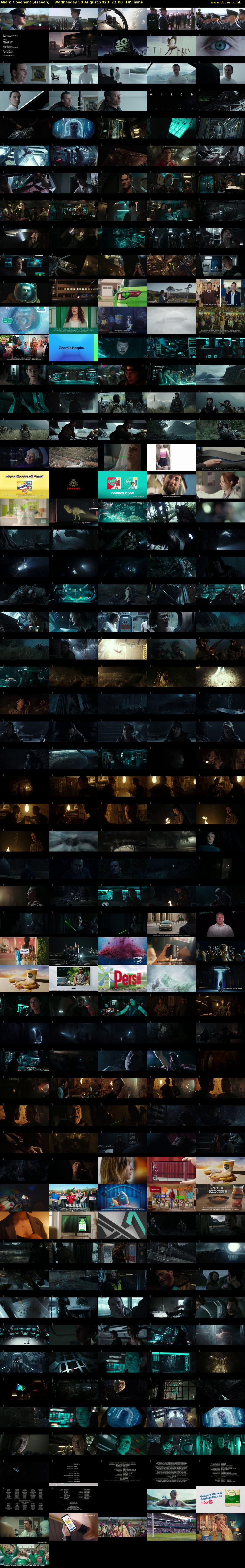 Alien: Covenant (4seven) Wednesday 30 August 2023 22:00 - 00:25