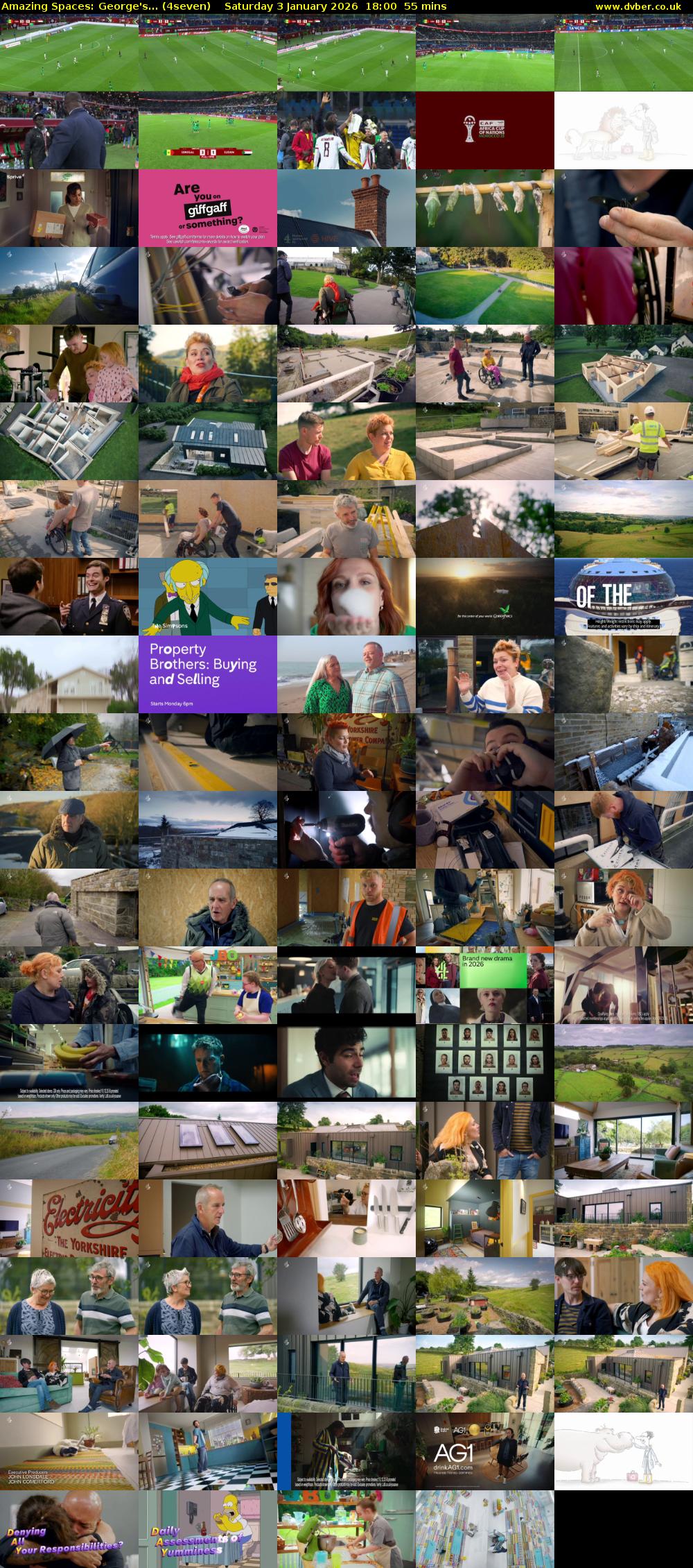 Amazing Spaces: George's... (4seven) Saturday 3 January 2026 18:00 - 18:55