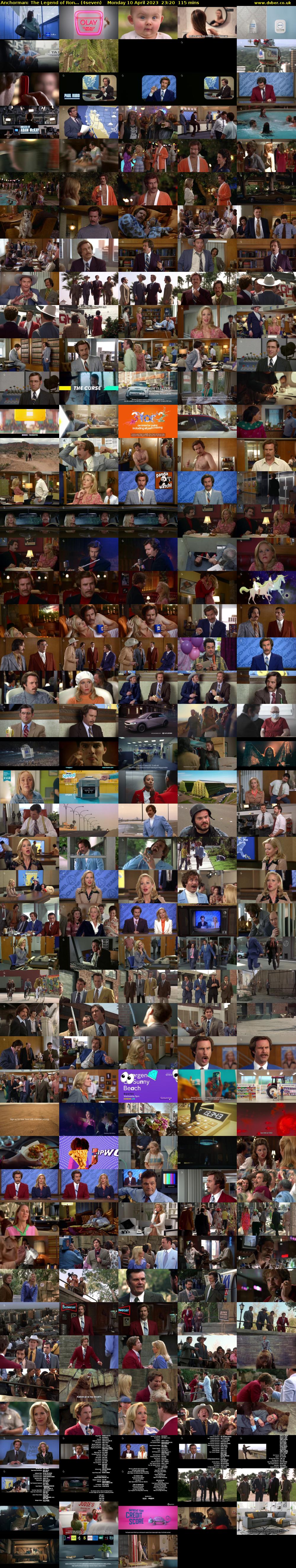 Anchorman: The Legend of Ron... (4seven) Monday 10 April 2023 23:20 - 01:15