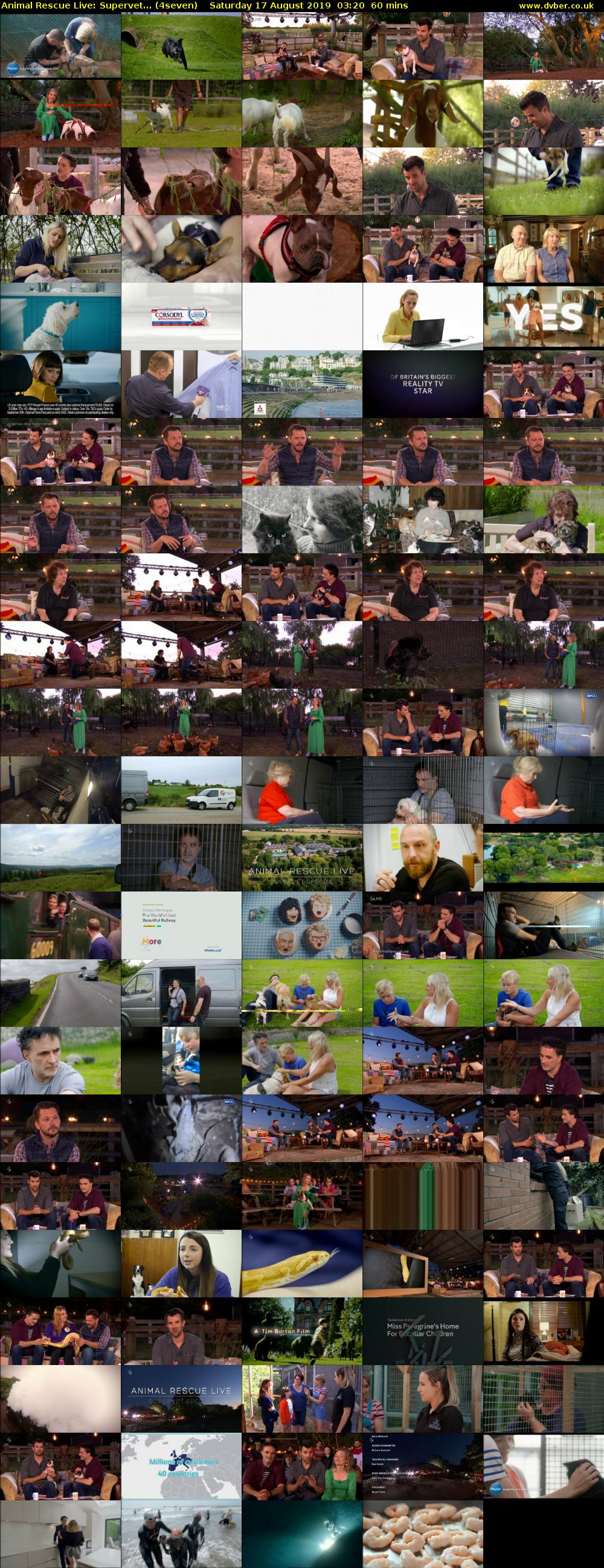 Animal Rescue Live: Supervet... (4seven) Saturday 17 August 2019 03:20 - 04:20