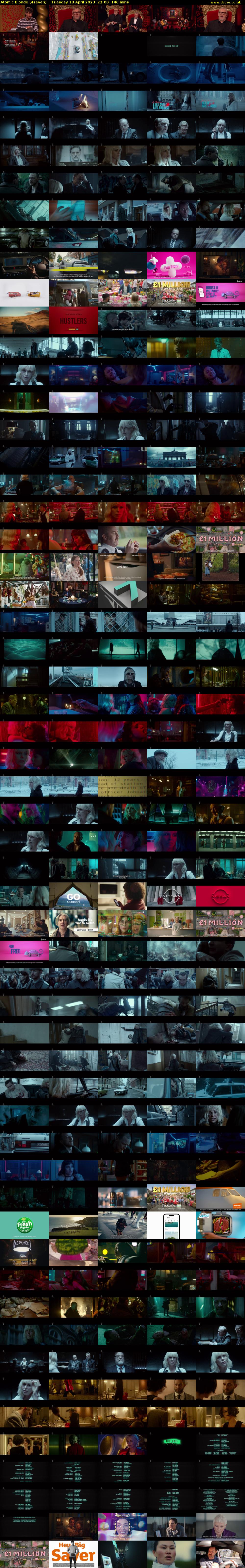 Atomic Blonde (4seven) Tuesday 18 April 2023 22:00 - 00:20