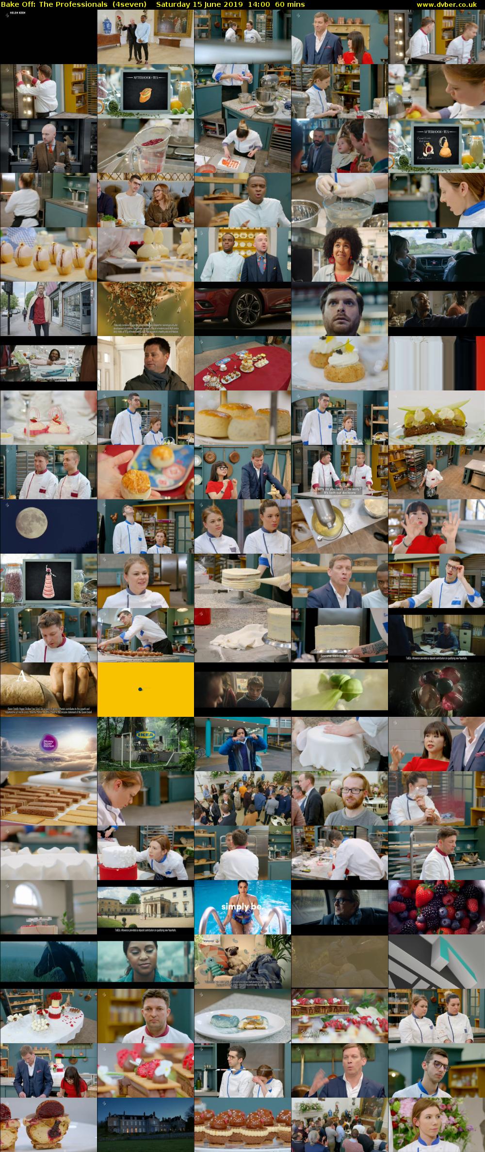Bake Off: The Professionals  (4seven) Saturday 15 June 2019 14:00 - 15:00