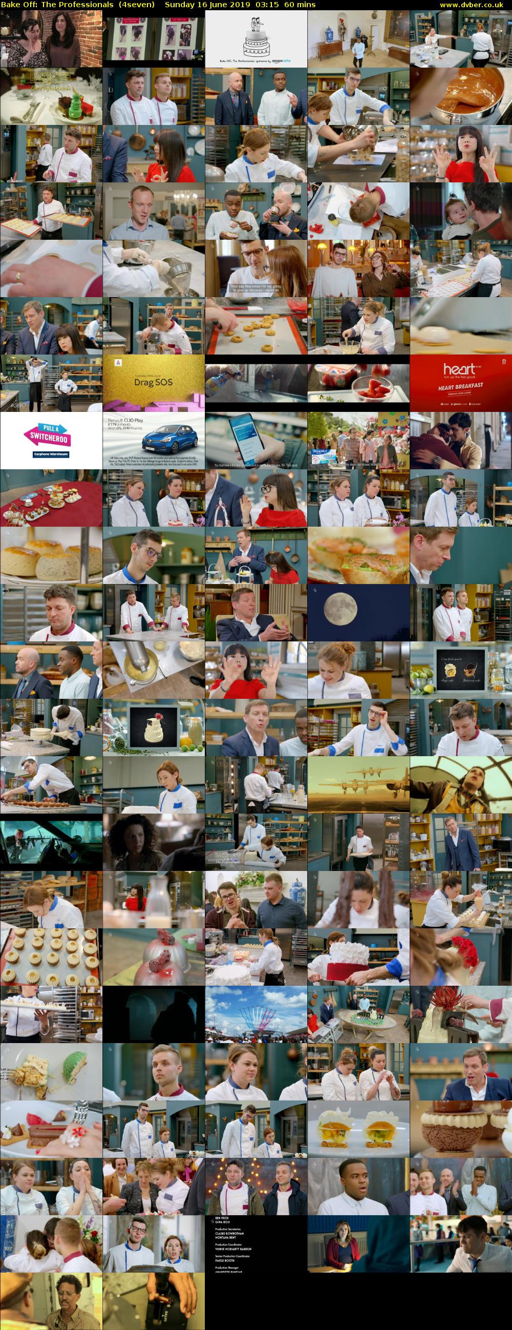 Bake Off: The Professionals  (4seven) Sunday 16 June 2019 03:15 - 04:15