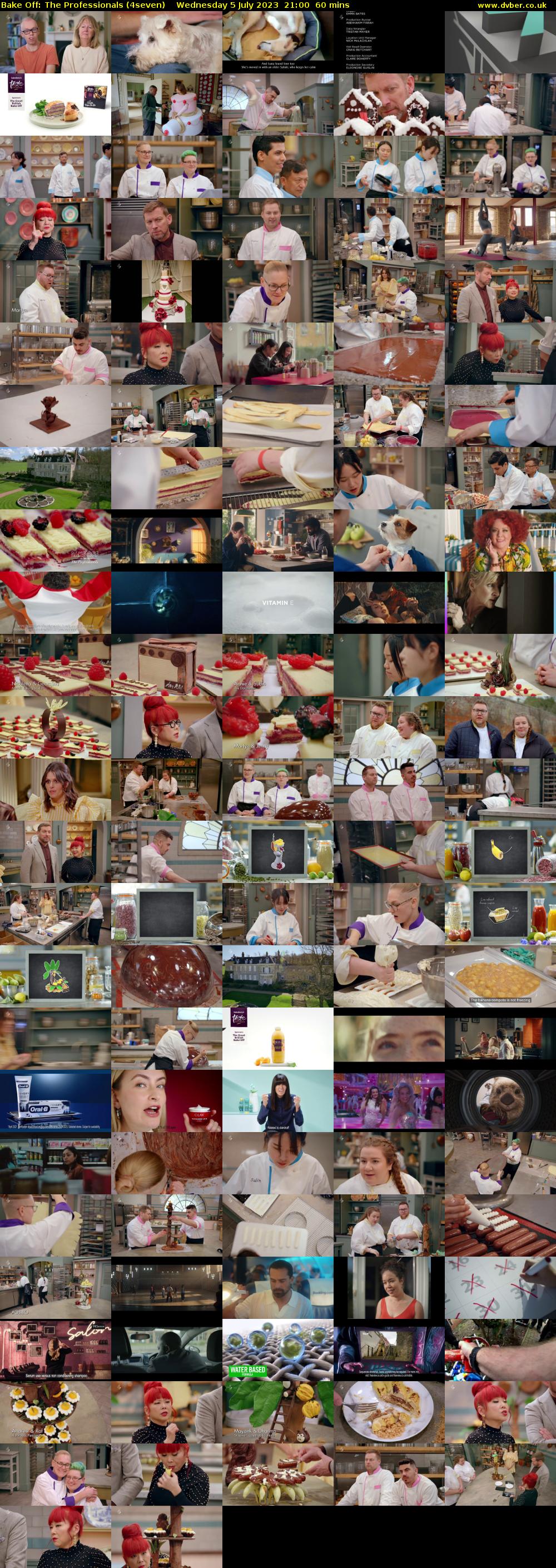 Bake Off: The Professionals (4seven) Wednesday 5 July 2023 21:00 - 22:00