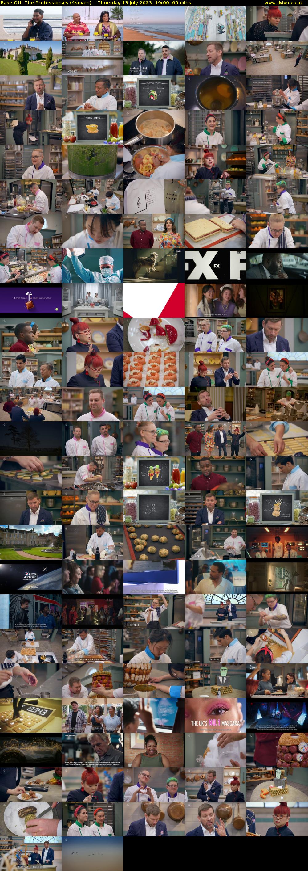 Bake Off: The Professionals (4seven) Thursday 13 July 2023 19:00 - 20:00