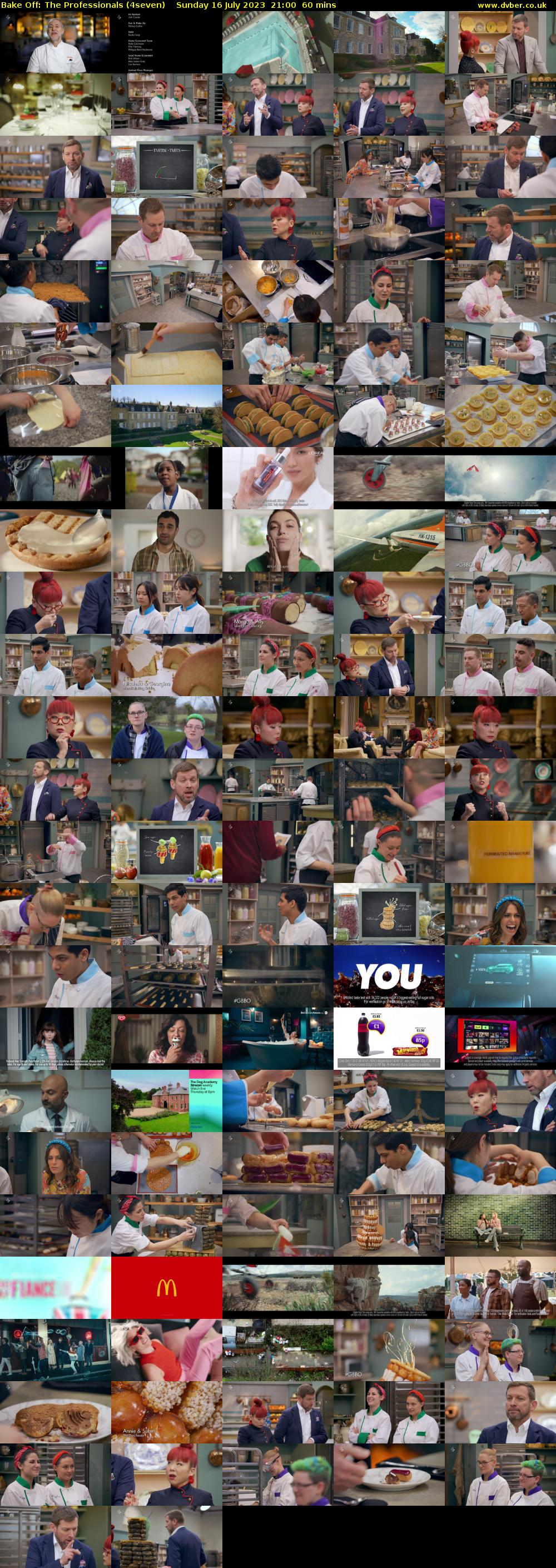 Bake Off: The Professionals (4seven) Sunday 16 July 2023 21:00 - 22:00