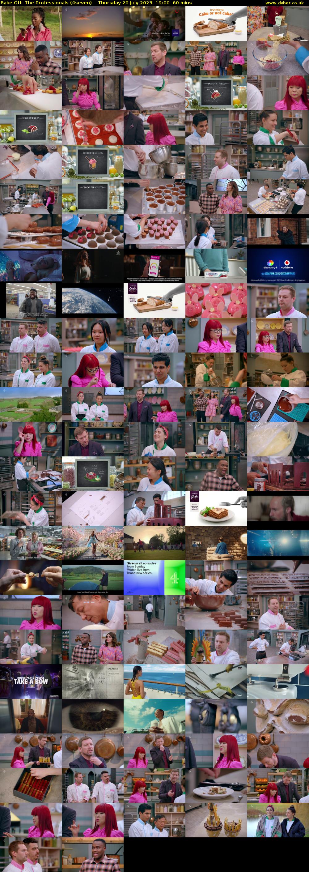 Bake Off: The Professionals (4seven) Thursday 20 July 2023 19:00 - 20:00