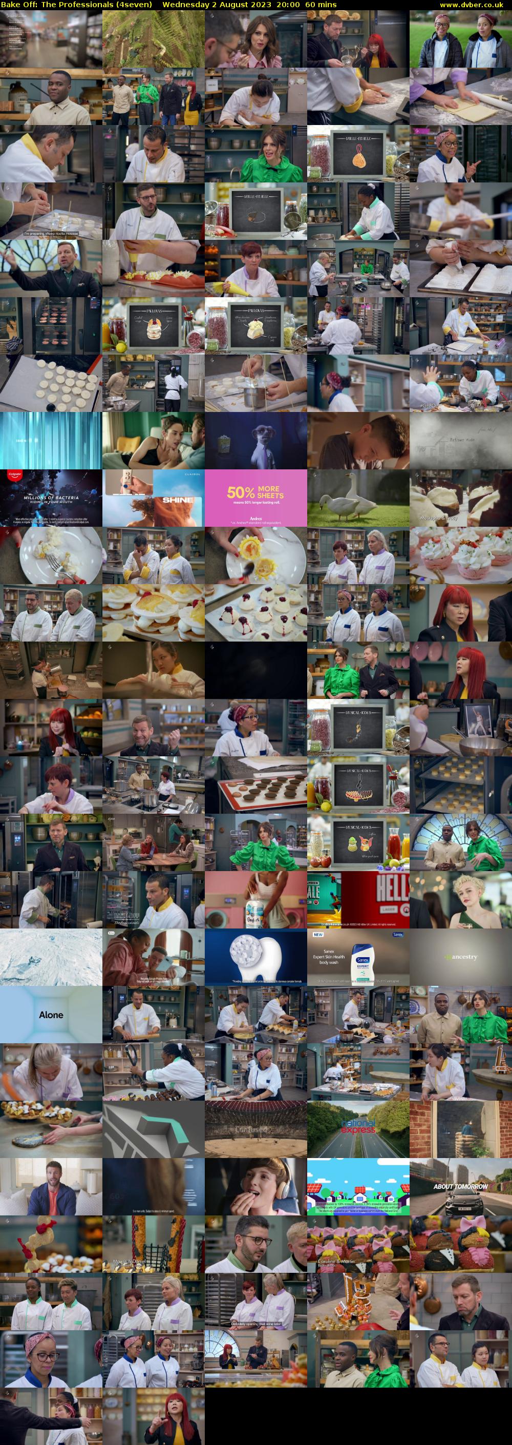 Bake Off: The Professionals (4seven) Wednesday 2 August 2023 20:00 - 21:00