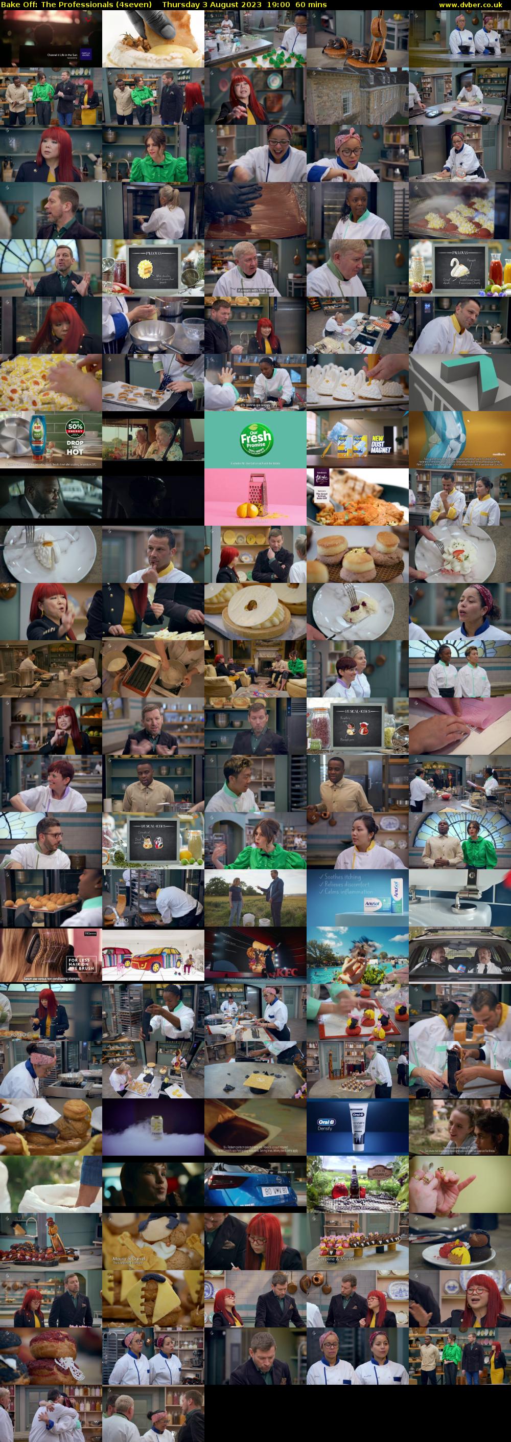 Bake Off: The Professionals (4seven) Thursday 3 August 2023 19:00 - 20:00